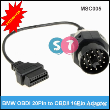 BMW 20pin OBD1 to 16 pin OBD2 Connector Diagnostic Cable